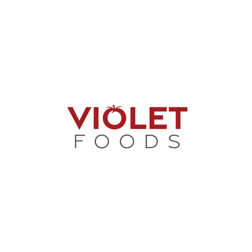 Violet Foods Logo Design by GraphicSynth