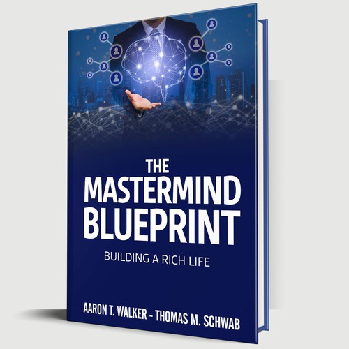 Design Book Cover: The Mastermind Blueprint por anisha umělec