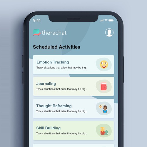 Mental Health App needs fresh design ideas Design by xPrtDesigner