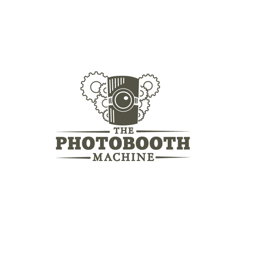 Create a nostalgic, steampuck inspired logo for The Photobooth Machine Design by xkarlohorvatx