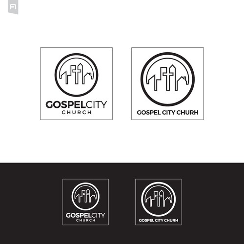 Gospel City Church Logo! Design by a'DZ