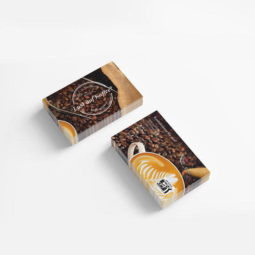 Werbeflyer udn Übersicht Kaffeespezisalitäten Design by fuchs@99