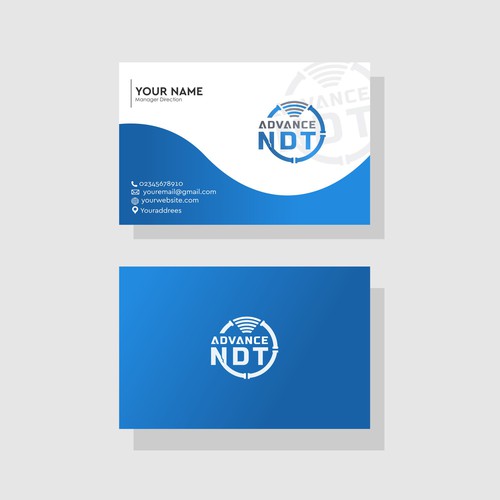 Industrial logo and business card design. Training and consulting firm. Design by NuriCreative