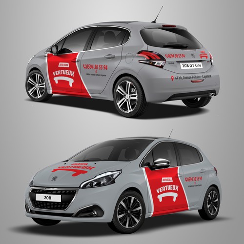 Simple Classy car design for a company that teach people how to drive Design by Priyo