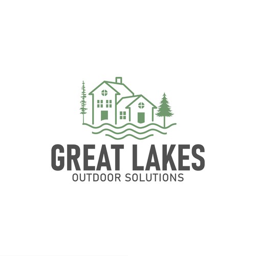 Design di design a modern yet unique logo that says construction from northeast ohio by the great lakes di Mujahid Razaq