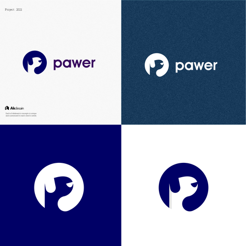 Help us to launch the visual identity of Pawer, the first wellness platform for pets :) Design by akdesain