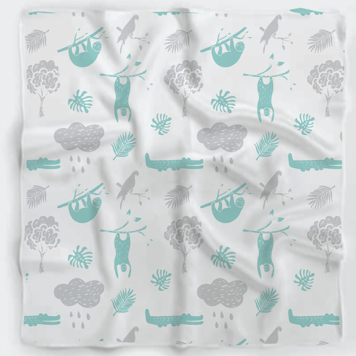 Allover print for kids and baby clothing Design by ash00 Designs