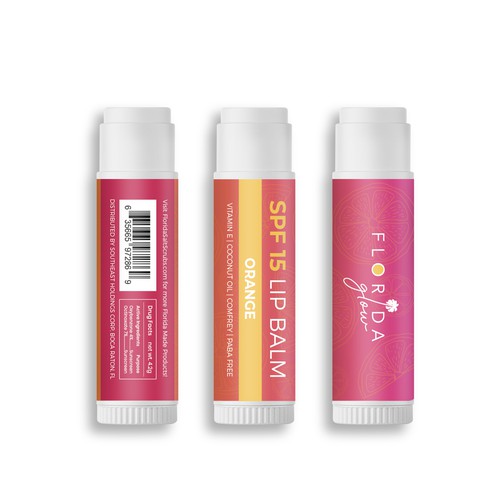 SPF Lip Balm Re-design Design by creationMB