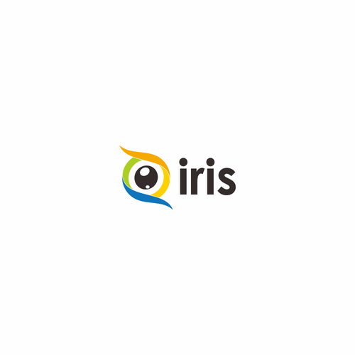 Logo for Iris, the decentralized alternative to social media giants Design by mugi.bathi