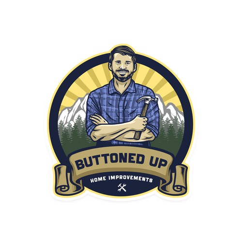 Handyman Home Services Logo Design by FeargodStudio