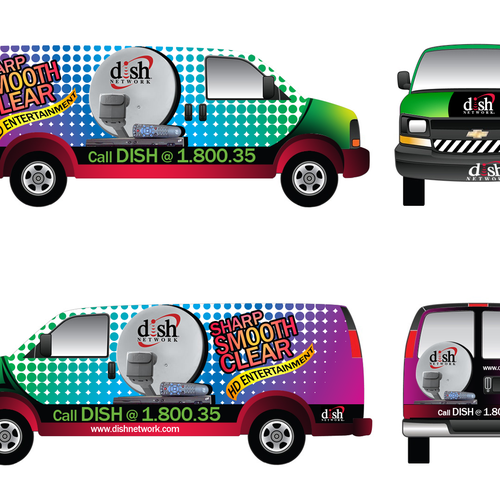 V&S 002 ~ REDESIGN THE DISH NETWORK INSTALLATION FLEET Design by Web2byte