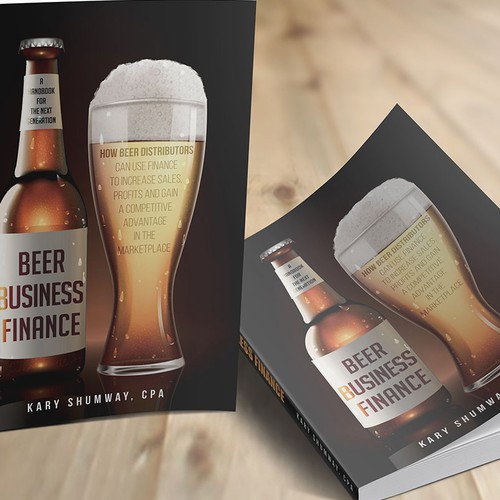 Design an award-winning book cover for the beer business Design by Ciusan