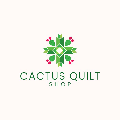 Design a logo for a modern quilt shop! Design by Creative P