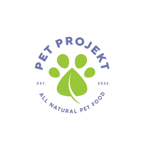 Natural Pet Food Brand Design by Grey Crow Designs