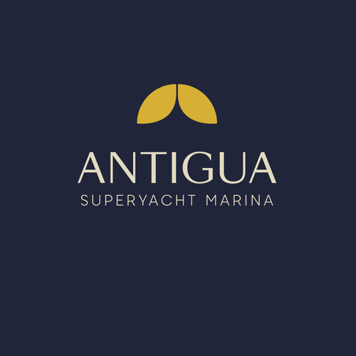 Logo for Antigua Superyacht Marina Design by CÆL Studio