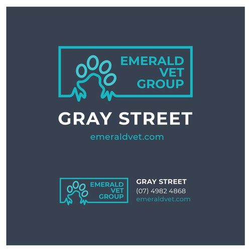 Emerald Vet Group Logo Design by Jonno FU