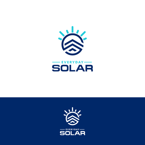 Everyday Solar Logo Design Design by semar art