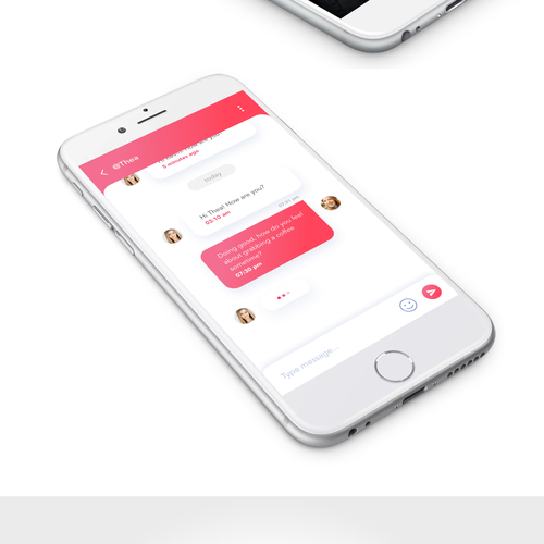 User friendly chat app Design by Nikhil.Y