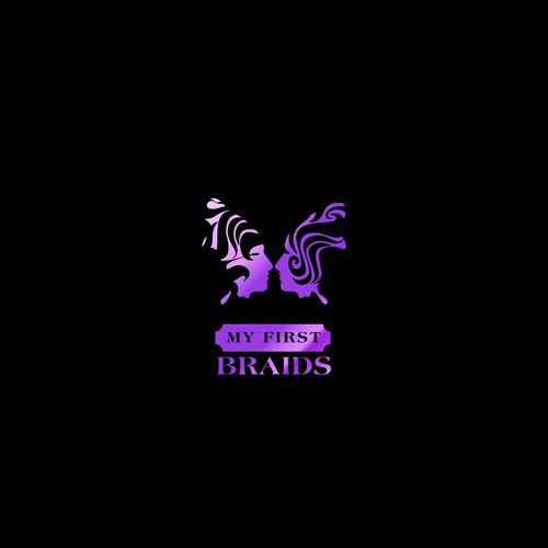 braiding hair logos