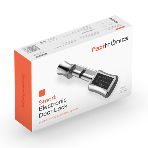 Product packaging for smart electronic door lock Design by Sinan's