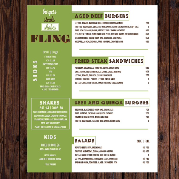 Menu - Picture of Double Zero, New York City - Tripadvisor