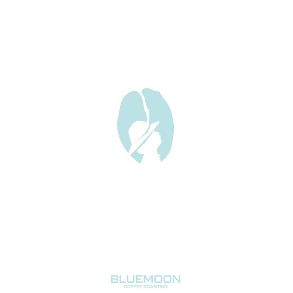 Design criado por beyonx com o nome "BlueMoon Coffee Roasting"