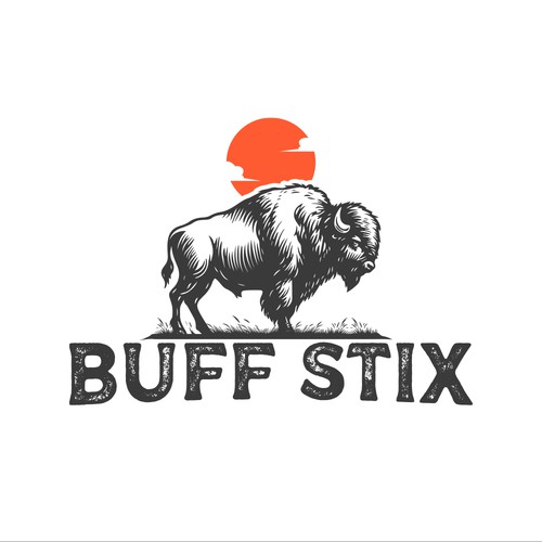 Buff Stix...Lean, Delicious, Buffalo Strong. Design by Dexterous™