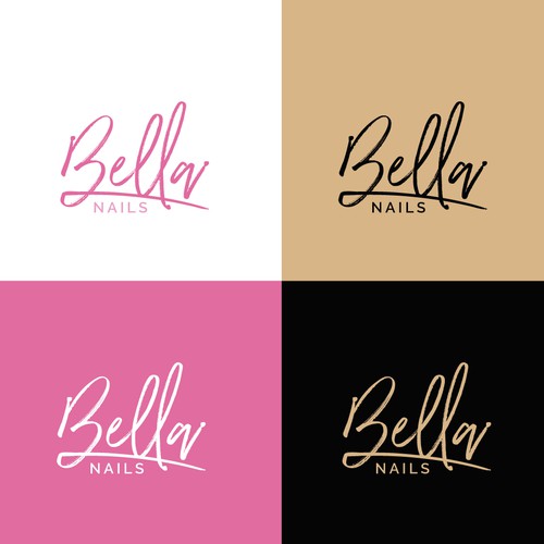 nail salon logo design ideas