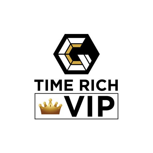 コンペ「Time Rich VIP Logo」のデザイン by DaaCreationsさん 