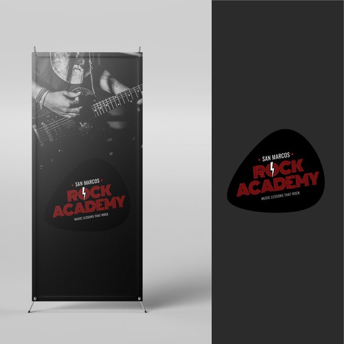 San Marcos Rock Academy Design by KreativeAnt✏