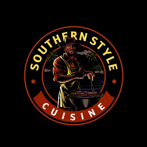 Vintage Logo for Dallas Soul Food Restaurant Design by brint'X