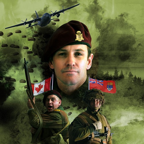 Paratroopers - Movie Poster Design Contest Design by blazingcovers