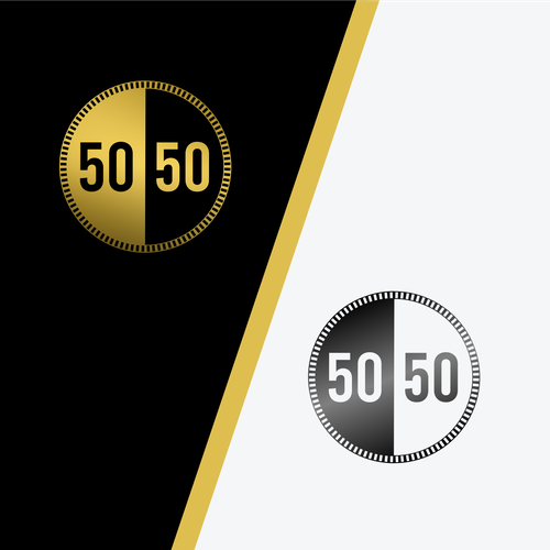 Desing a raffle competition logo for 50/50 Design by Hidden Master