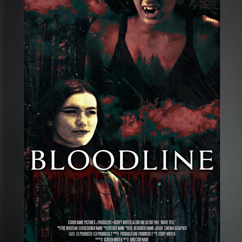 Vampire Poster Design Design by Elune ♥