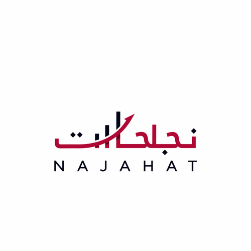 A logo for a podcast English and Arabic-ontwerp door JANTUNGHATI