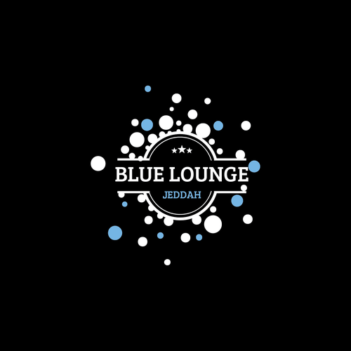 Blue lounge makeover Design by NINA GRAPHIX