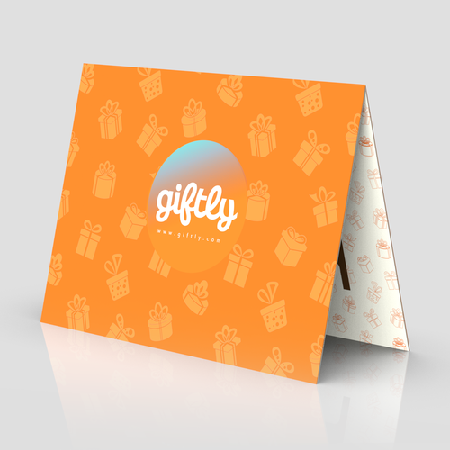 Delightful packaging for the perfect gift card Design by White Dot