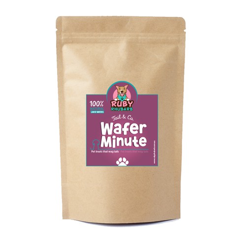 Ruby Rhubarb new product Labels Design by nesliirmak