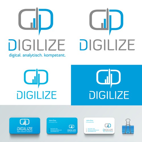 Logo & brand identity pack contest entry by sebou