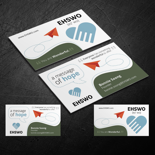 A Cool, Fun Business Card That's Not Really A Business Card - Have fun with this!!!  EHSWO.com Design by fastdesign86