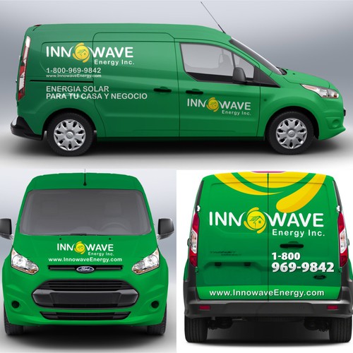 Create a capturing truck/car wrap for a Solar Installer on the Caribbean! Design by ERIKA_design