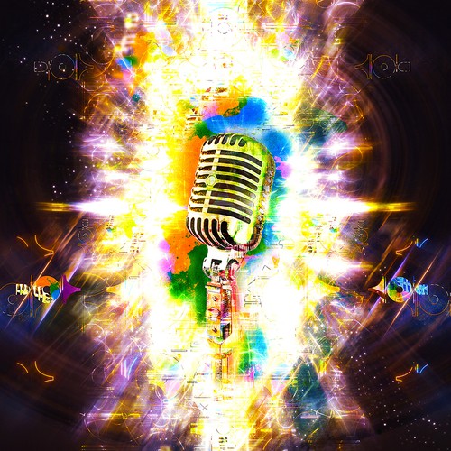 Spoken Word Compilation CD Artwork Design by Cheryl Francis