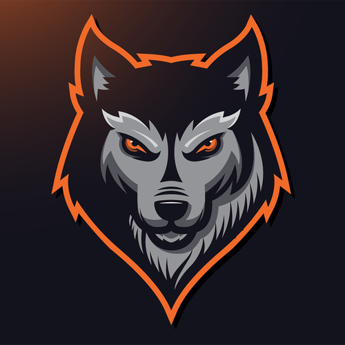 Wolf Mascot Logo for "Wolfsclan" // Sportslogo Style Design by Frankyyy99