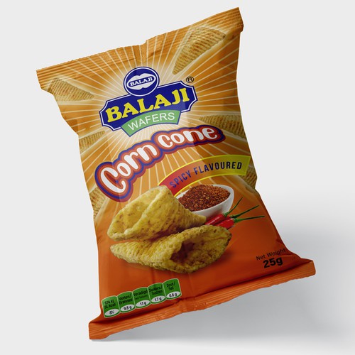 Amazing Pack design for our newly corn snacks Design by Nirmana92