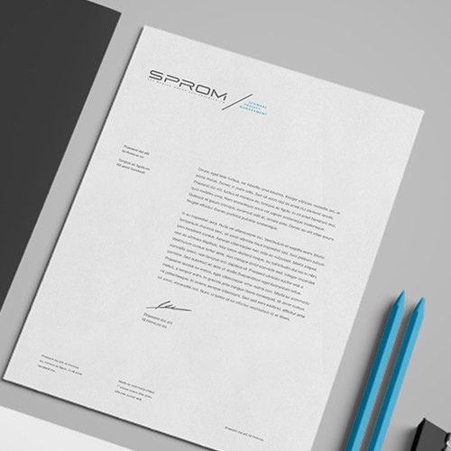 Logo & brand identity pack contest entry by laalot