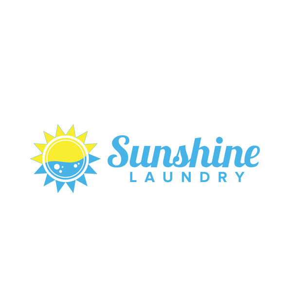 Logo design for laundry service.