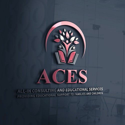 Design an educational themed logo for (ACES) All-In Consulting and Educational Services. Design by CreativeZ