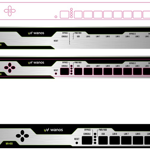 Label for Network Appliance (Router, Firewall, Switch) Design by natalino