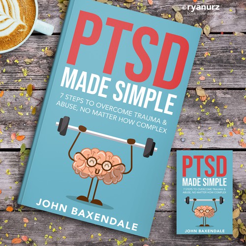 We need a powerful standout PTSD book cover Ontwerp door ryanurz