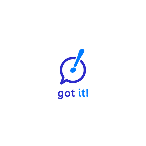 Logo design for "got it!", a top 10 app in App Store! Design réalisé par Mr. Dada